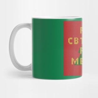 NO CBT & GET for ME/CFS - Christmas Edition Mug